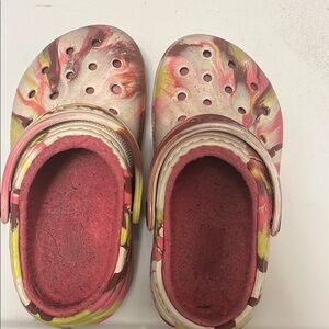 Kids Tie Dye Clogs size 10C